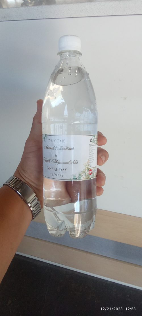Water Bottle Labels (Choose Qty & Size) - Image 28